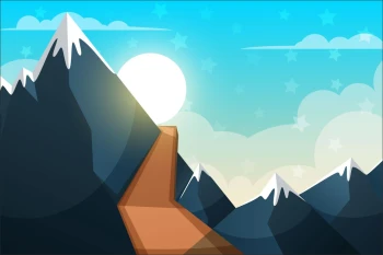  Fototapeta góry 3549