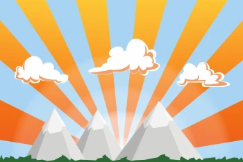  Fototapeta góry 3681