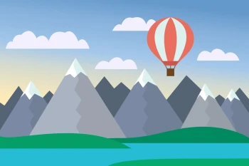  Fototapeta góry 3701