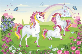  Fototapeta jednorożce 4145