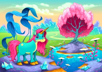  Fototapeta jednorożec 2833