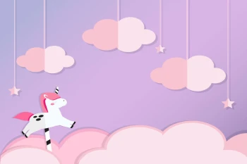  Fototapeta jednorożec 2834