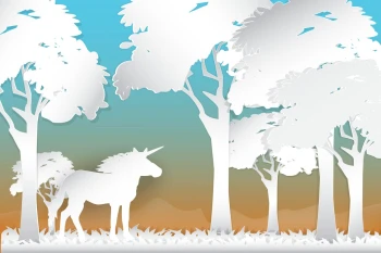  Fototapeta jednorożec 2839