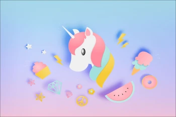  Fototapeta jednorożec 2840