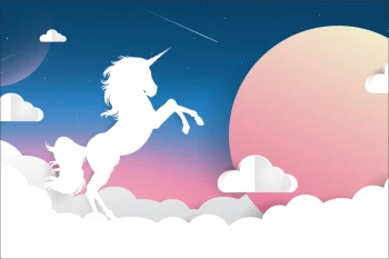  Fototapeta jednorożec 4139