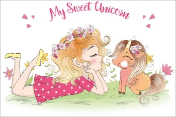  Fototapeta jednorożec 4144