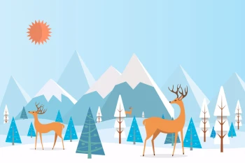  Fototapeta jelenie 3717