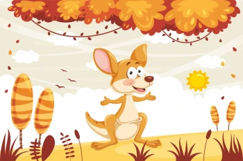  Fototapeta kangur 3730