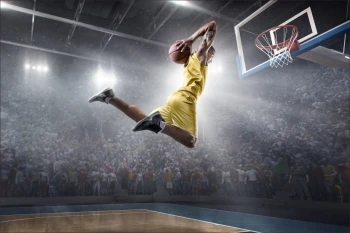  Fototapeta koszykarz 2666