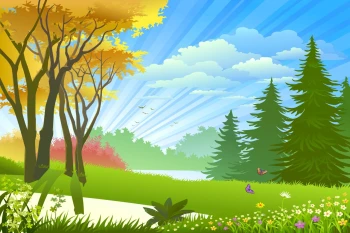  Fototapeta łąka 3685