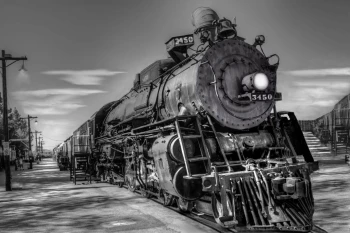  Fototapeta lokomotywa 3374