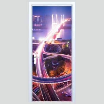  Fototapeta na drzwi autostrada 039p