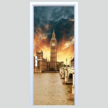  Fototapeta na drzwi Big Ben 036p