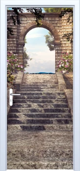  Fototapeta na drzwi brama 841