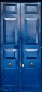  Fototapeta na drzwi drzwi niebieskie 916