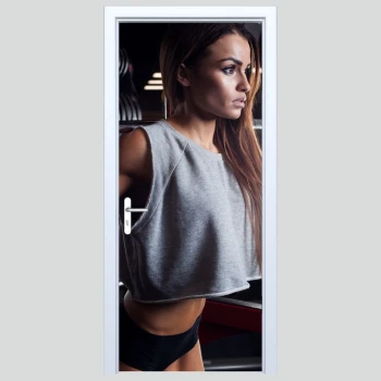  Fototapeta na drzwi fitness 168p
