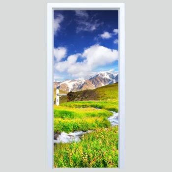  Fototapeta na drzwi góry 121p