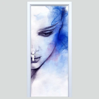  Fototapeta na drzwi kobieta 155p