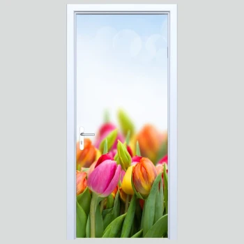  Fototapety na drzwi kwiaty 208s