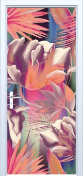  Fototapeta na drzwi kwiaty 897