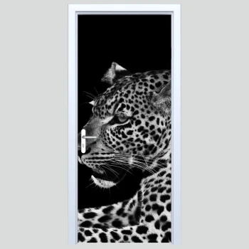  Fototapeta na drzwi lampart 170p