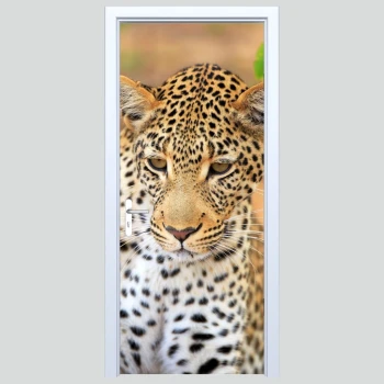  Fototapeta na drzwi lampart 171p