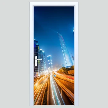  Fototapeta na drzwi miasto 042p