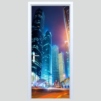  Fototapeta na drzwi miasto 043p