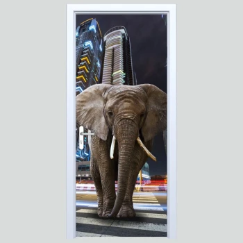  Fototapeta na drzwi miasto 045p