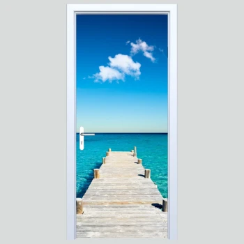  Fototapeta na drzwi molo 096p