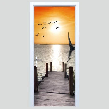  Fototapety na drzwi molo 212s