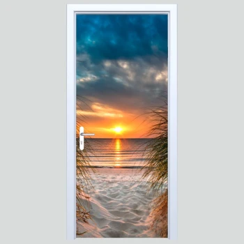  Fototapeta na drzwi plaża 093p