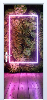  Fototapeta na drzwi rośliny 907