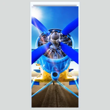  Fototapeta na drzwi samolot 067p