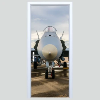  Fototapeta na drzwi samolot 069p