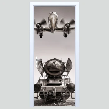  Fototapeta na drzwi samolot 071p