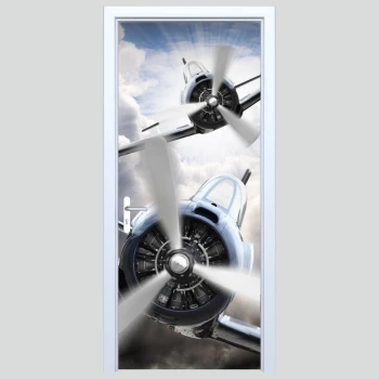  Fototapeta na drzwi samoloty 072p