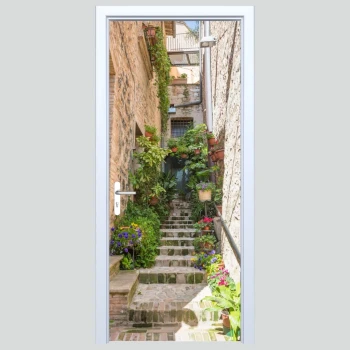  Fototapeta na drzwi schody 011p