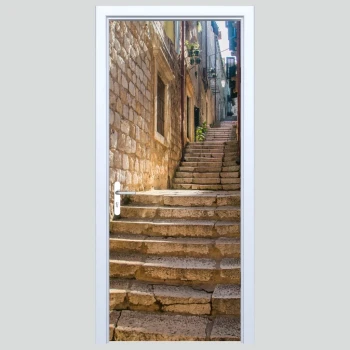  Fototapeta na drzwi schody 521a