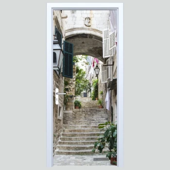  Fototapeta na drzwi schody 526a