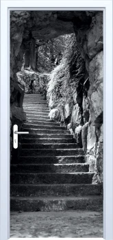  Fototapeta na drzwi schody 822