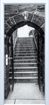  Fototapeta na drzwi schody 823