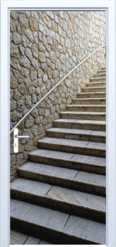  Fototapeta na drzwi schody 827