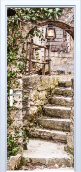  Fototapeta na drzwi schody 830