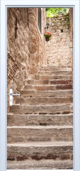  Fototapeta na drzwi schody 832