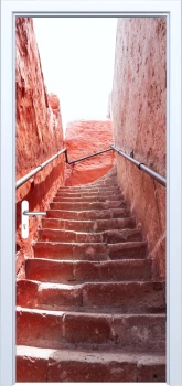  Fototapeta na drzwi schody 842