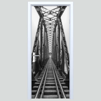  Fototapeta na drzwi tory 542a