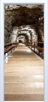  Fototapeta na drzwi tunel 849