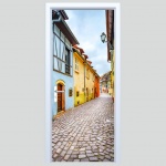 Fototapeta na drzwi ulica 006p