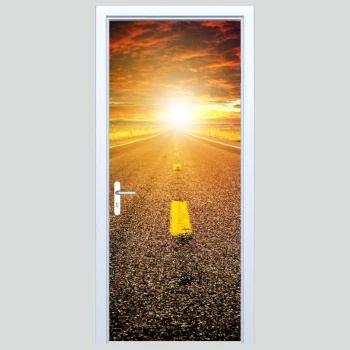  Fototapeta na drzwi ulica 038pp